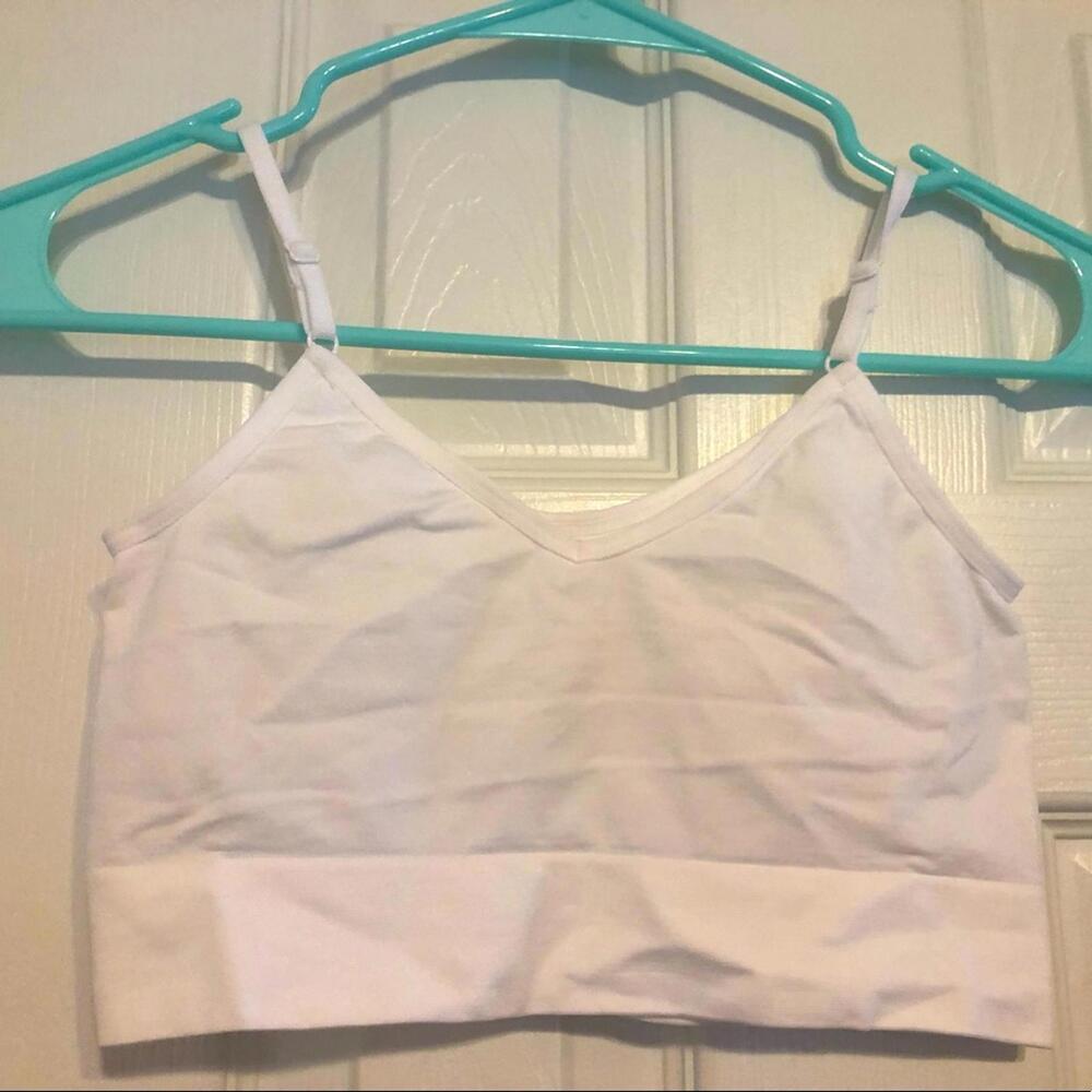 White Cami Training Bra